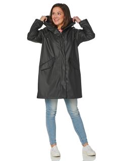 hrd-dames-regenjas-coat-zwart-bodee-model